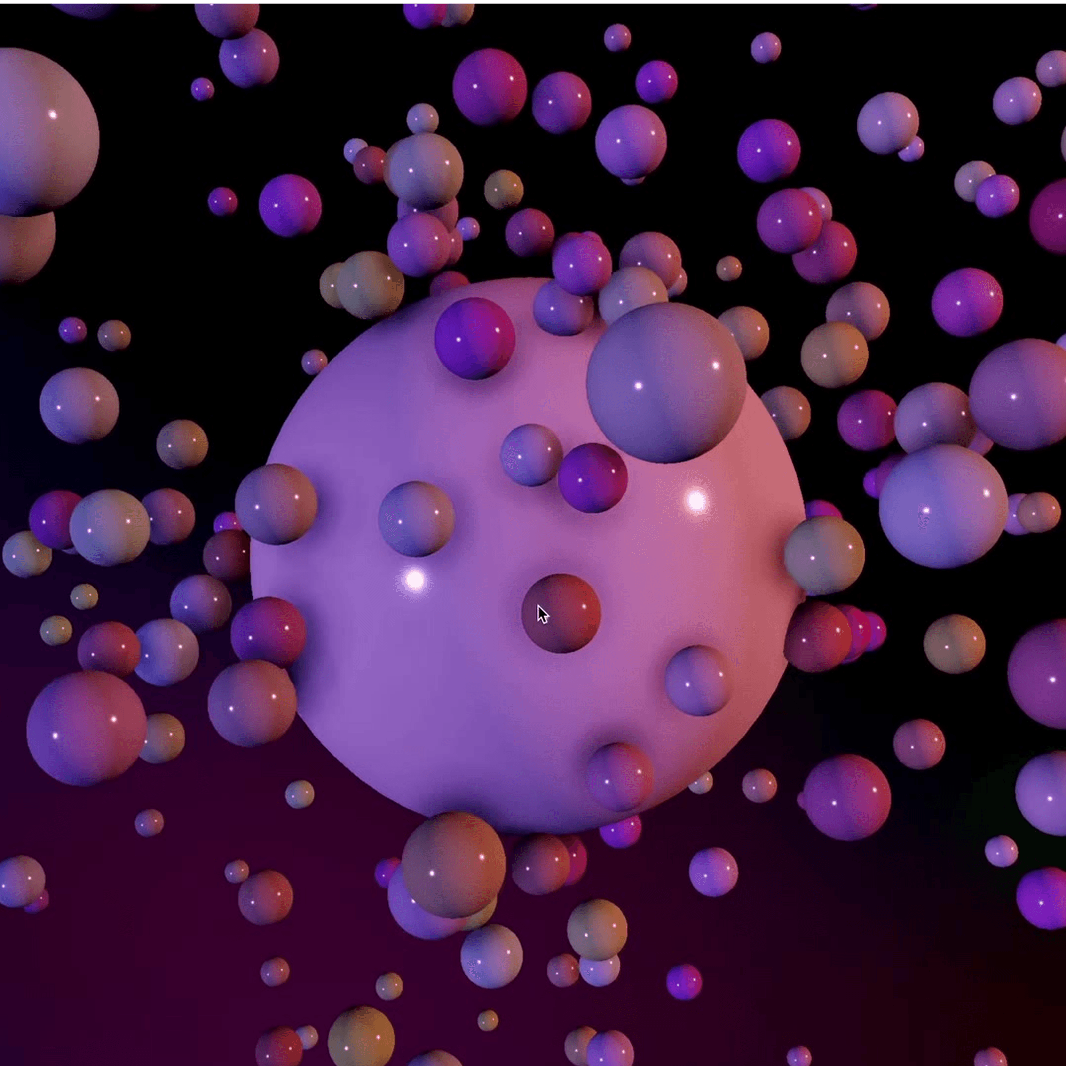 Attraction and collisions