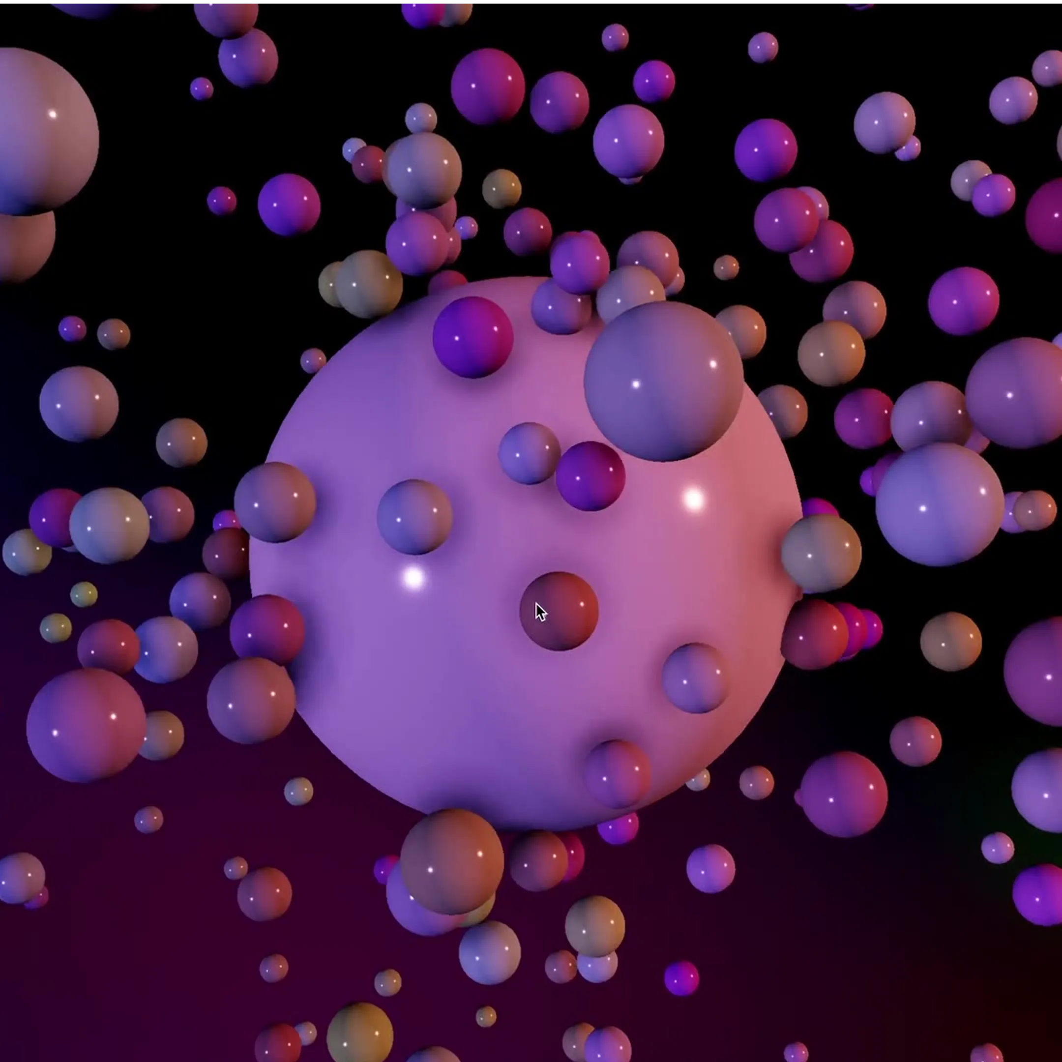 Attraction and collisions